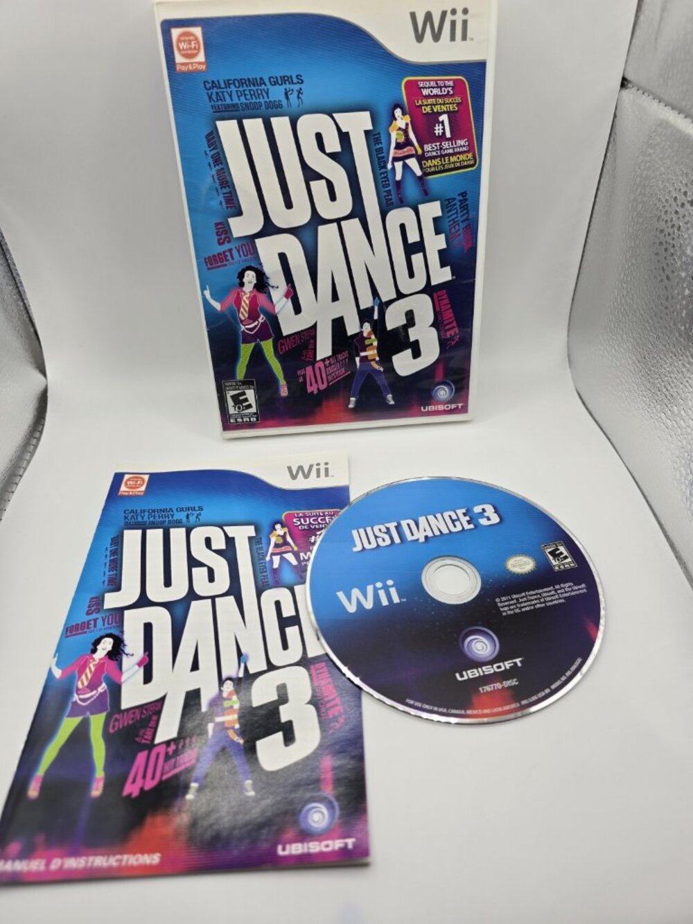 Just Dance 3 - Nintendo Wii With Manual